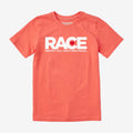 Youth Mango RACE White Logo Short Sleeve