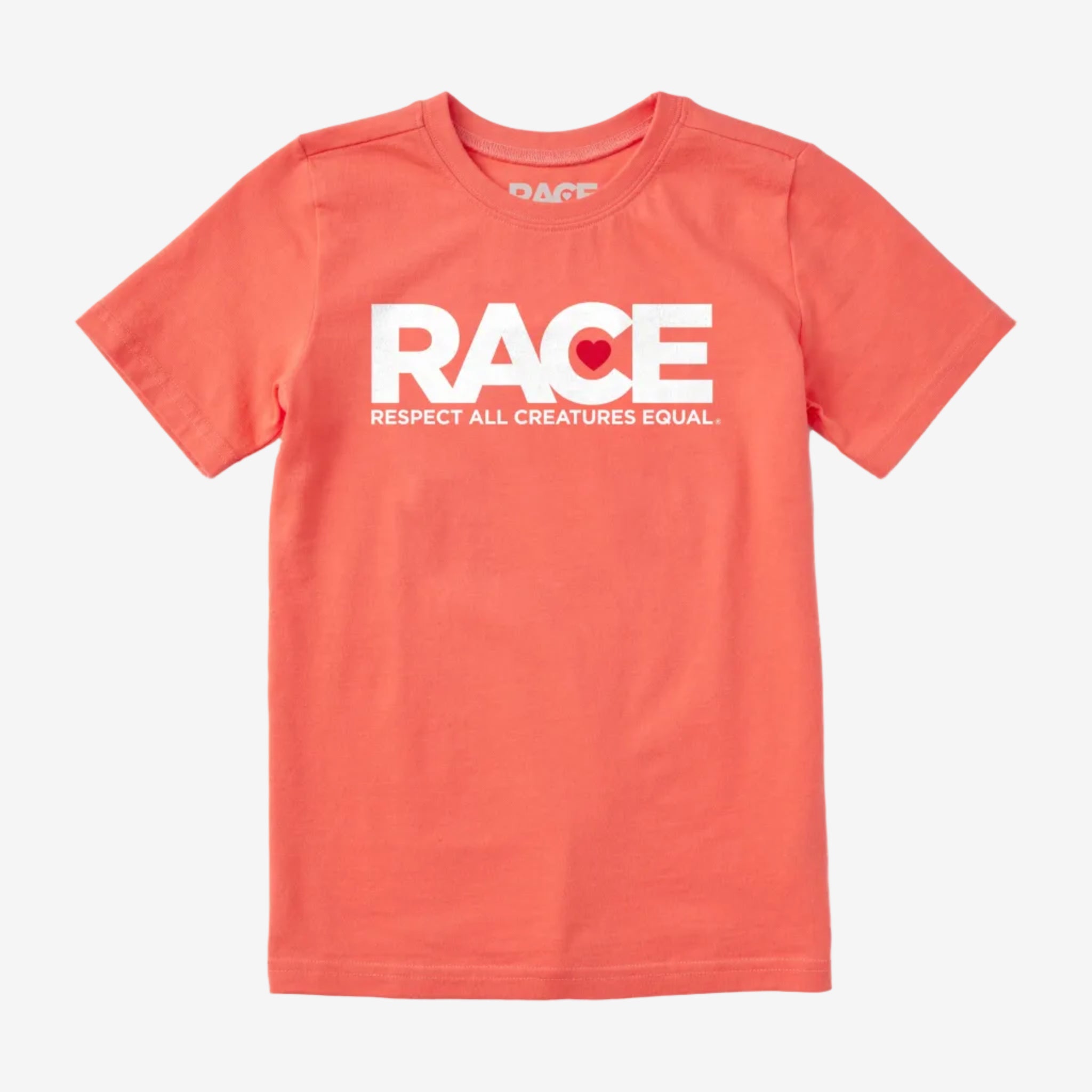 Youth Mango RACE White Logo Short Sleeve
