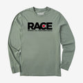 Men's Moss RACE Black Logo Long Sleeve